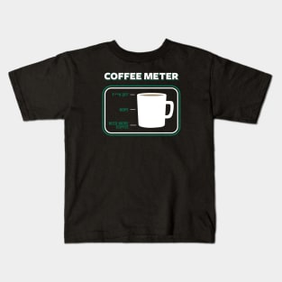 Coffee meter Kids T-Shirt